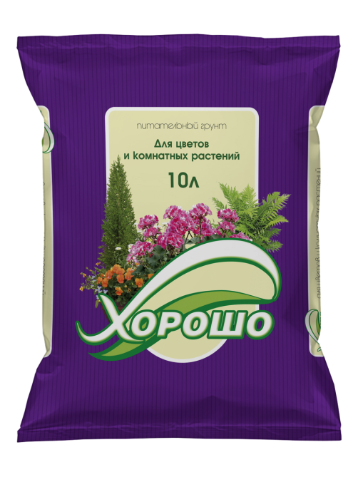 Грунт Селигер-Агро для цветов и комнатных растений, 10л