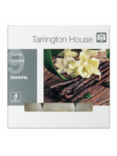 Tarrington House Свеча Чайная ароматическая Ваниль, 9шт