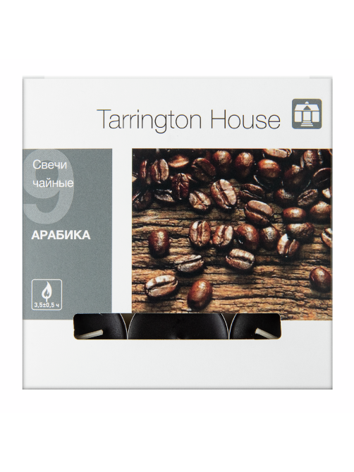 Tarrington House Свеча Чайная ароматическая Арабика, 9шт