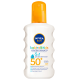 Спрей солнцезащитный детский Nivea Sun Kids Ультразащита SPF50+, 200мл