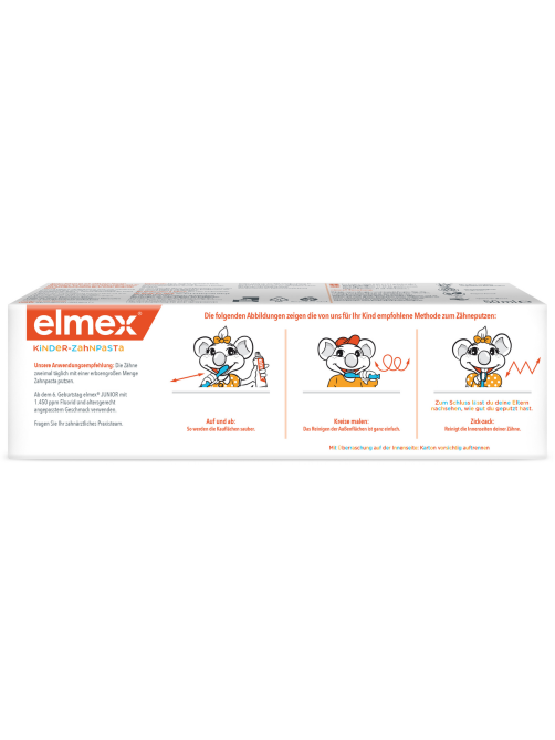 Зубная паста детская Elmex Kids защита от кариеса от 2 до 6 лет, 50мл