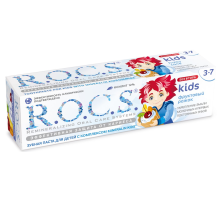 Зубная паста детская R.O.C.S. Kids Фруктовый Рожок от 3 до 7 лет, 45г