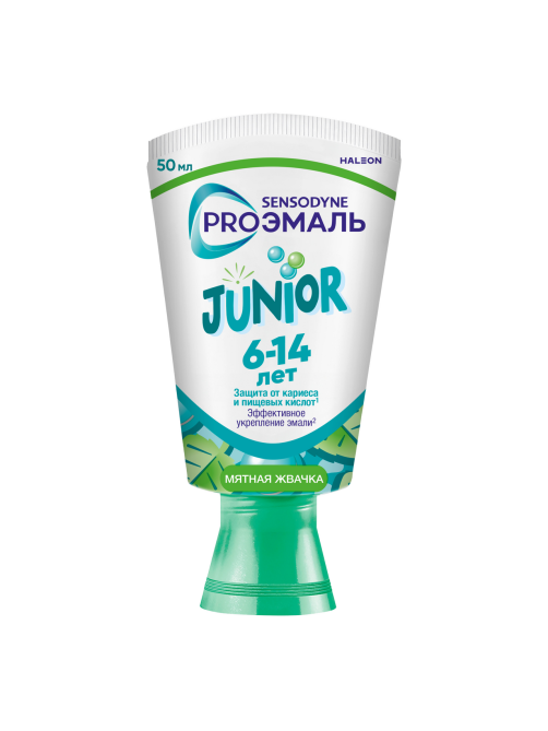 Зубная паста детская Sensodyne Kids Proэмаль мятная жвачка 6-14, 50мл