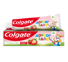 Зубная паста детская Colgate Доктор заяц 2+, 50мл