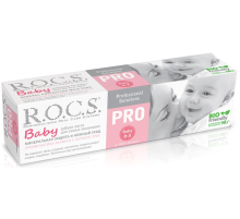 Зубная паста детская R.O.C.S. Baby Pro от 0 до 3 лет, 45г