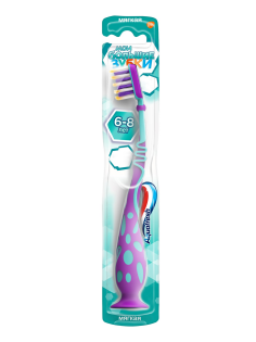 Зубная щетка детская Aquafresh Мои большие зубки мягкая 6-8 лет