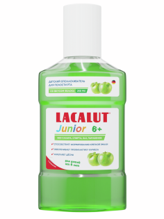 Ополаскиватель для полости рта Lacalut Junior яблоко 6+, 250мл