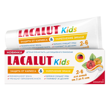 Зубная паста детская Lacalut Kids с мятным вкусом от 2 до 6 лет, 65г