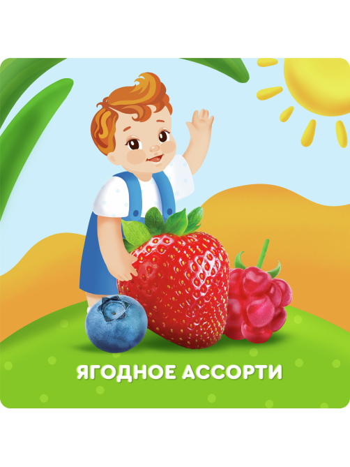 Хлебцы рисовые детские Агуша Мини Ягоды с 12 месяцев, 30г