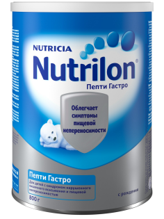 Смесь молочная детская Nutrilon Пепти Гастро с рождения, 800г
