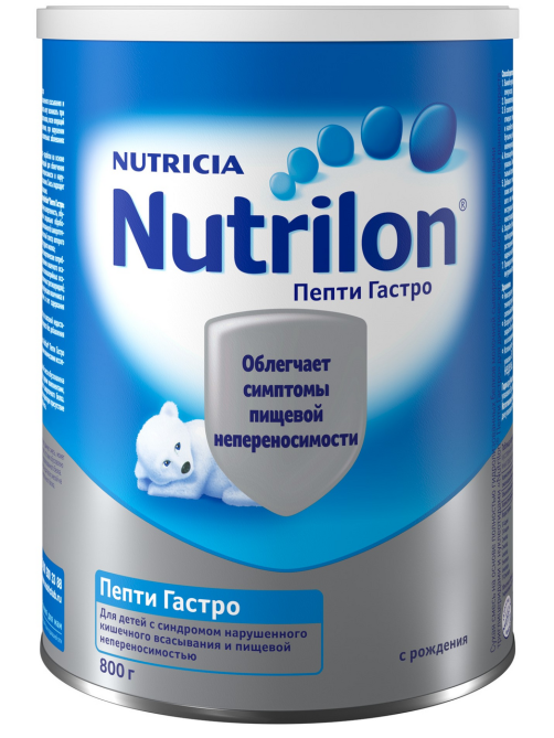 Смесь молочная детская Nutrilon Пепти Гастро с рождения, 800г