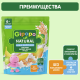 Каша сухая детская Gipopo Рисовая молочная Яблоко, банан, груша с 6 месяцев, 200г