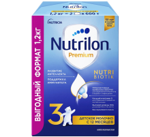 Смесь молочная детская Nutrilon 3 Premium с 12 месяцев, 1.2кг