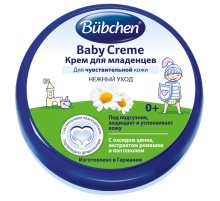 Крем под подгузник Bubchen экстракт ромашки и пантенол 0+, 150мл