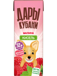 Кисель Дары Кубани малиновый, 200мл
