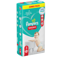Подгузники-трусики Pampers Pants 3 размер 6-11кг, 52шт