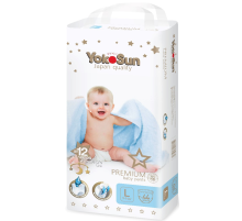 Подгузники-трусики YokoSun Premium L 9-14кг, 44шт
