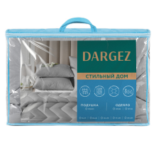 Одеяло легкое Dargez Стильный дом Ткань микрофибра, наполнитель полиэфирное волокно, 140 х 205см