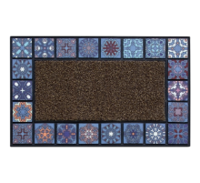 Коврик придверный Attribute Mosaic Quadro, 76 х 45см