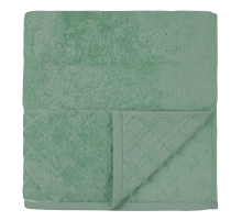 Полотенце Tessolo Home махровое миконос зеленое 550г, 70 x 140см