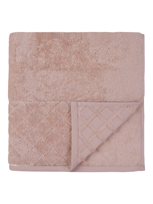 Полотенце Tessolo Home махровое миконос розовое 550г, 50 x 90см