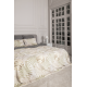 Плед Tessolo home Риеско микровелюр 200г бежевый, 150 х 200см