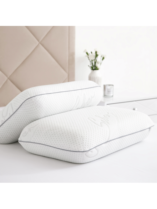 Подушка Dargez Silver Spa эргономичная, 38 х 58 х 13см
