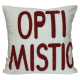 Подушка декоративная 23rd Avenue Optimistic на молнии, 45 х 45см
