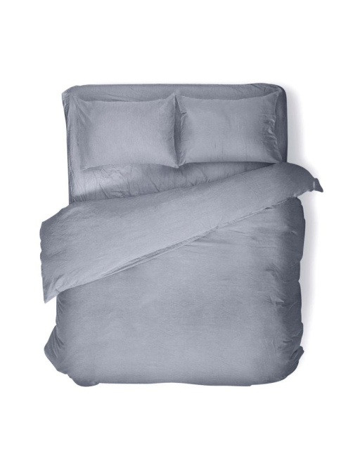 Простыня на резинке Verossa Melange Indigo, 180 х 200см