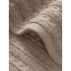 Полотенце Verossa Pique Texture Кофе махровое 430г, 50 x 90см