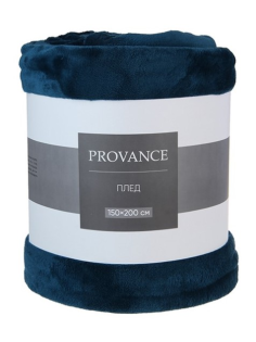 Плед Provance Нэви из микрофибры, 150 x 200см