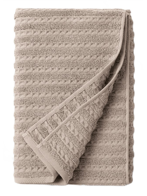 Полотенце Verossa Pique Texture Кофе махровое 430г, 50 x 90см