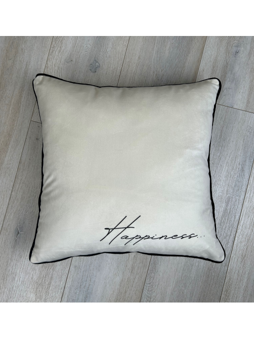 Подушка декоративная 23rd Avenue Happiness на молнии, 45 х 45см
