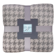 Плед Tessolo Home Пье-де-Пуль микровелюр серый, 200 x 220см