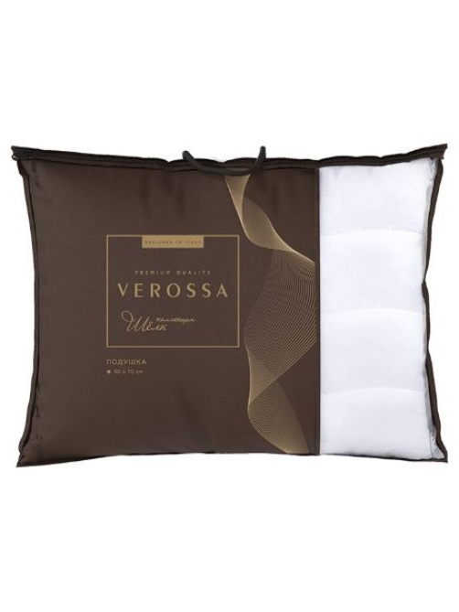 Подушка Verossa вискозный шелк 50% полиэстер 50%, 50 x 70см