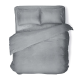Простыня Verossa Melange Silver, 220 х 240см