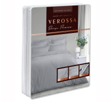 Комплект постельного белья Verossa Stripe Premium серое евро