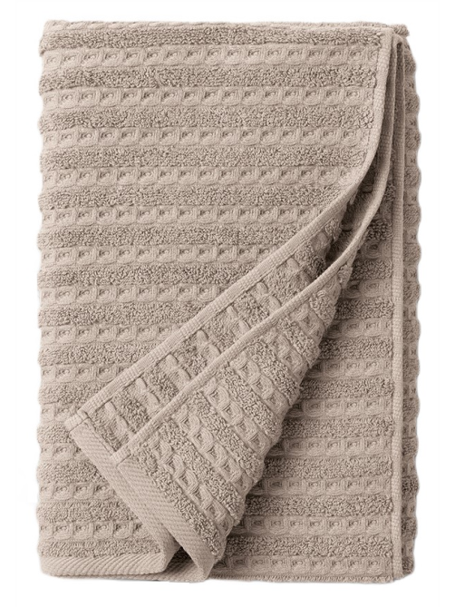 Полотенце Verossa Pique Texture Кофе махровое 430г, 70 x 140см