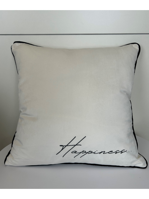 Подушка декоративная 23rd Avenue Happiness на молнии, 45 х 45см