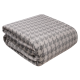 Плед Tessolo Home Пье-де-Пуль микровелюр серый, 150 x 200см