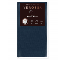 Наволочка Verossa темно-синяя сатин, 70 x 70см