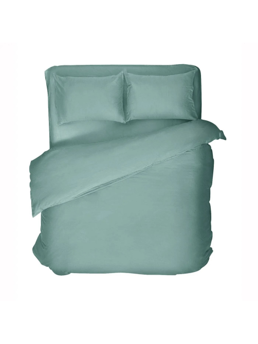 Пододеяльник Verossa Melange Emerald, 148 х 215см