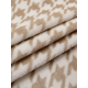 Плед Tessolo Home Пье-де-Пуль микровелюр бежевый, 150 x 200см