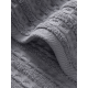 Полотенце Verossa Pique Texture Графит махровое 430г, 70 x 140см