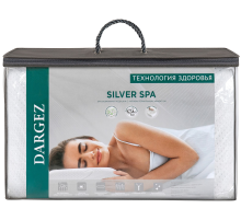 Подушка Dargez Silver Spa эргономичная, 38 х 58 х 13см