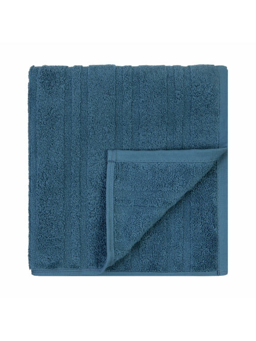 Полотенце Tessolo Home махровое корфу синее 550г, 50 x 90см