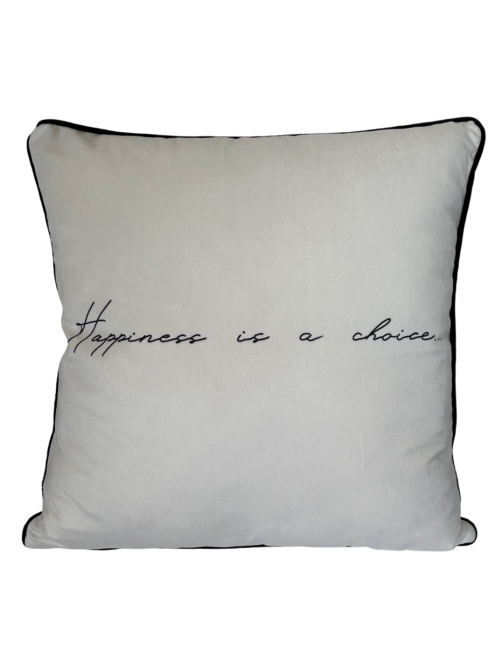 Подушка декоративная 23rd Avenue Happiness на молнии, 45 х 45см