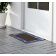 Коврик придверный Attribute Mosaic Quadro, 76 х 45см