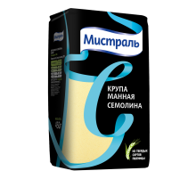 Крупа манная Мистраль Семолина, 450г