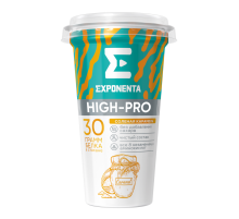 Напиток кисломолочный Exponenta High-pro Соленая карамель с высоким содержанием белка, 250г